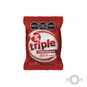ALFAJOR TRIPLE NEGRO FANTOCHE X 85G