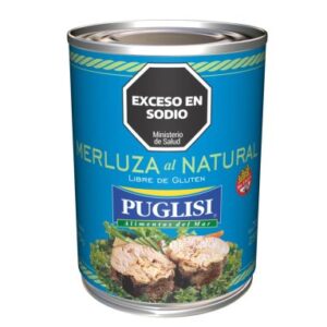 MERLUZA AL NATURAL PUGLISI X 380 G