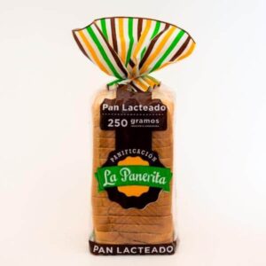 PAN BLANCO LACTAL LA PANERITA 400 G