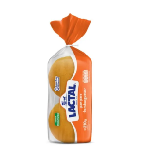 PAN HAMBURGUESA LACTAL 4 UNI