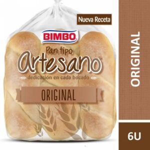 PAN VIENA TIPO ARTESAMO BIMBO X6UNID