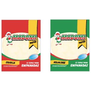 TAPA EMPANADAS MADOMI 12 UNID