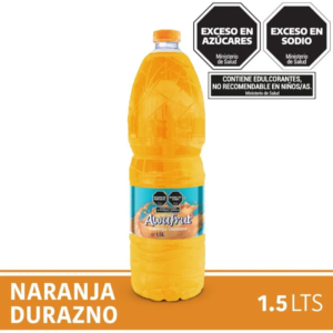 AGUA NARANJA DURAZNO AWAFRUT  S/G 1,5L