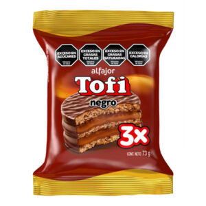 ALFAJOR TRIPLE NEGRO TOFI 73 G