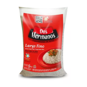 ARROZ LARGO FINO 5/0 DOS HERMANOS 5 KG