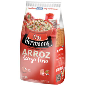 ARROZ LARGO FINO DOS HERMANOS 500G