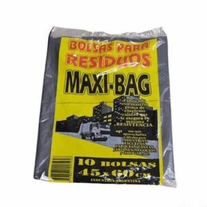 BOLSA RESIDUOS 45X60 MAXI-BAG 10UNI
