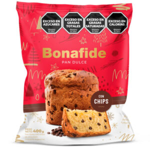 PAN DULCE C/CHIPS CHOCO BONAFIDE X 400G