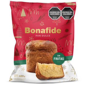 PAN DULCE SIN FRUTAS BONAFIDE X 400G