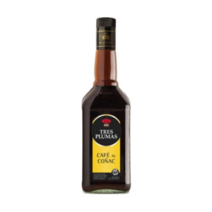 CAFE AL COGNAC TRES PLUMAS 750 CC