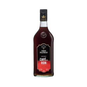 CAFE AL RON TRES PLUMAS 750 CC