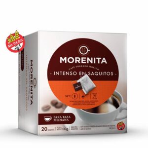 CAFE LA MORENITA INTENSO 20 SAQ X 5 G