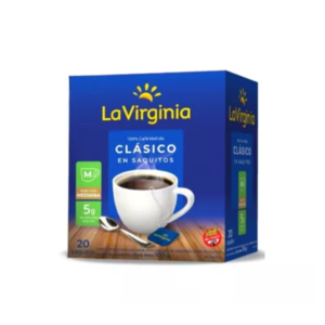 CAFE LA VIRGINIA 20 SAQ 5 G
