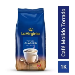 CAFE MOLIDO TORRADO LA VIRGINIA 1 K