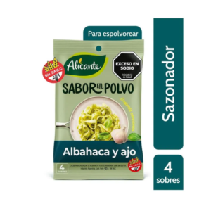 CALDO ALBAHACA AJO ALICANTE 4 UNI