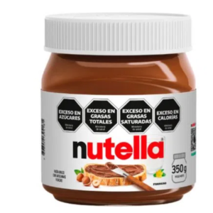 CREMA DE AVELLANAS NUTELLA X 350 G