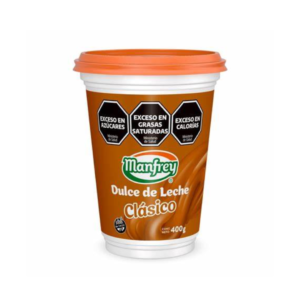 DULCE DE LECHE CLASICO MANFREY 400 G