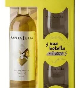 VINO CHENIN D. SANTA JULIA 750 +VASOS