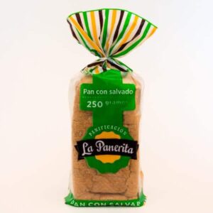 PAN C/SALVADO LACTAL LA PANERITA 400G