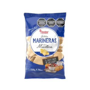 GALLETAS MARINERAS MANTECA TOSTEX 220 G
