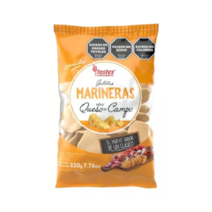 GALLETAS MARINERAS QUESO TOSTEX 220 G