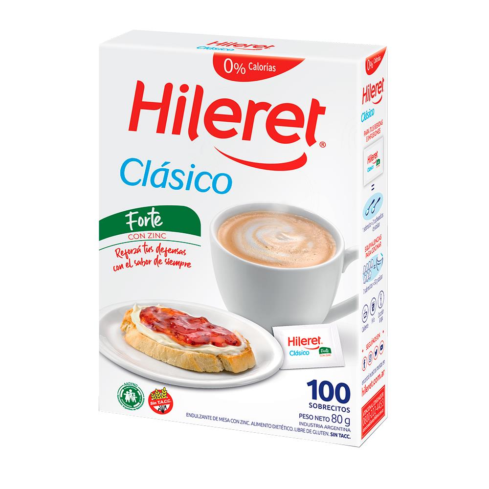 ENDULZANTE CLASICO FORTE HILERET 100 SOB
