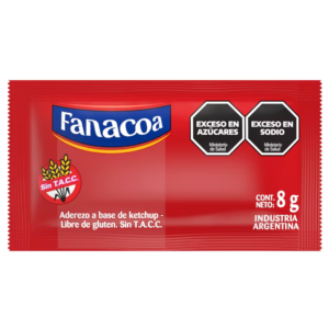 KETCHUP FANACOA CAJA 196 X 8 G