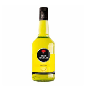 LICOR BANANA TRES PLUMAS 700 CC