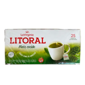 YERBA MATE ENSOBRA LITORAL 25 SAQ