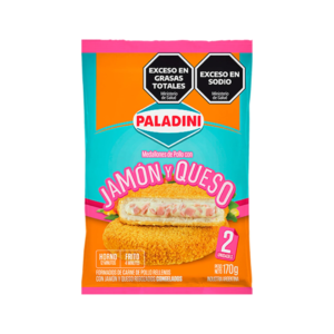 MEDALLON POLLO JAM Y QUES PALADINI 2 U