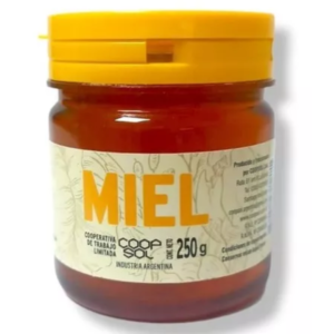 MIEL ABEJA COOP SOL 250 GR