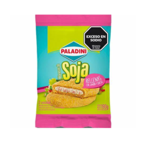 MILANESA SOJA JAMON QUESO PALADINI 2 U