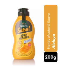 MOSTAZA C/MIEL SUAVE ALELUYA 200G