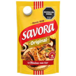 MOSTAZA ORIGINAL SAVORA 500 G