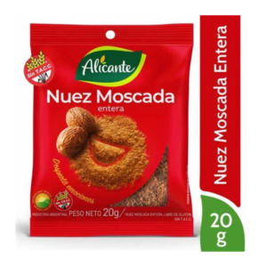 NUEZ MOSCADA ENTERA ALICANTE 20 G