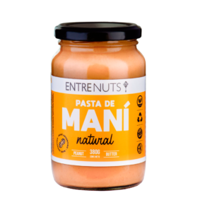 PASTA MANI NATURAL ENTRENUTS 370 G