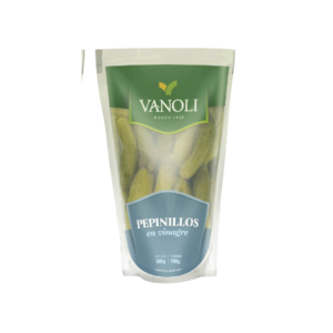 PEPINILLO VINAGRE VANOLI DOY PACK 300 G