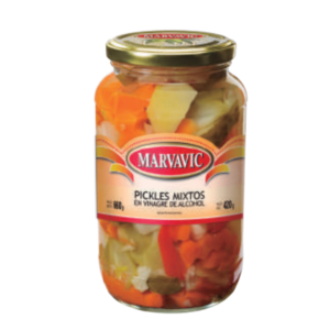 PICKLES EN VINAGRE MARVAVIC FRAS 660CC