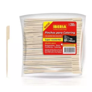 PINCHOS CATERING 25 CM IBERIA 200 UNID