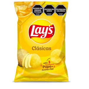 PAPAS FRITAS CLASICAS LAYS 85 G