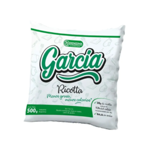 RICOTTA SEMIMAGRA GARCIA 500 G