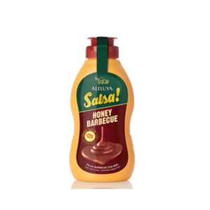 SALSA BARBACOA CON MIEL ALELUYA 205G