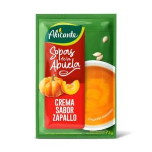 SOPA CREMA ZAPALLO ALICANTE 73 G