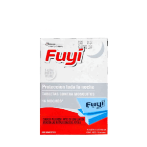 TABLETAS MOSQUITOS FUYI X 16 UNID