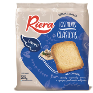 TOSTADAS CLASICA RIERA X 200 G