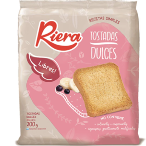TOSTADAS DULCES RIERA X 200 G