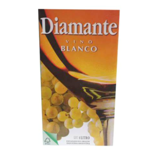 VINO BLANCO DIAMANTE TETRA BRICK 1 L