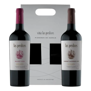 VINO MALBEC LAS PERDICES 2 X 750 ESTUCHE