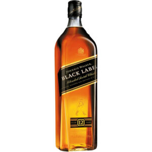 WHISKY 12 ANOS BLACK JOHNNIE WALKER 1 L
