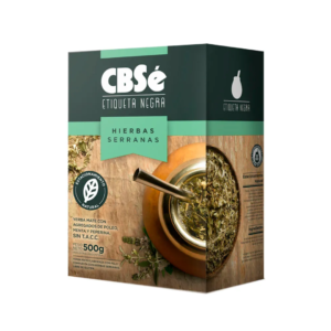 YERBA CBSE ETIQ NEGRA HIER SERRA X 500G